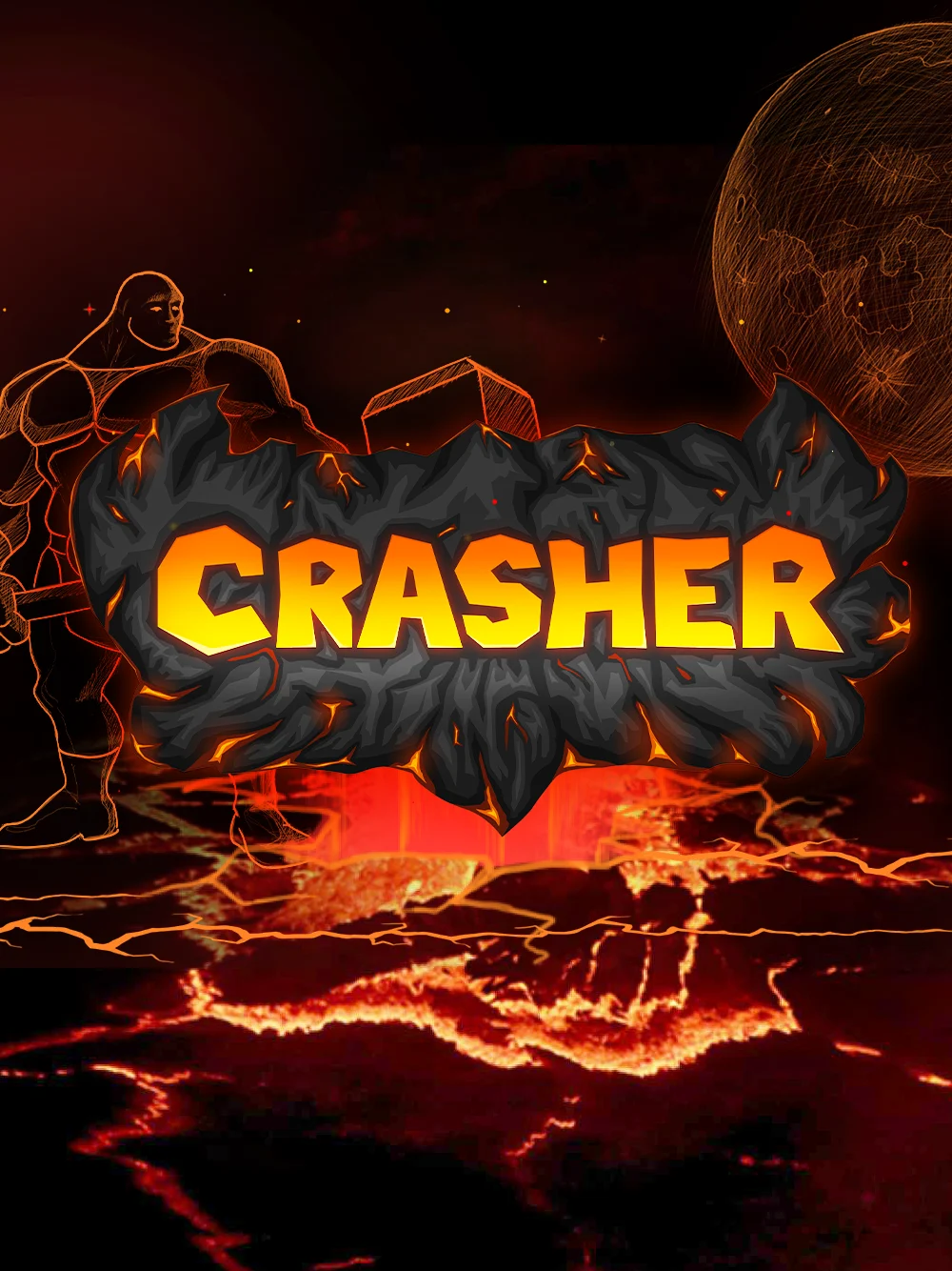 Tarjeta de crash con explosión visual y sensación de velocidad